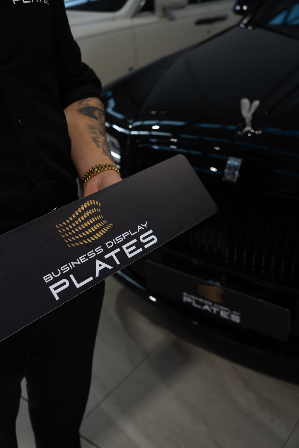 V2 Business Display Plate – Single Plate Vacuum Suction Backing System