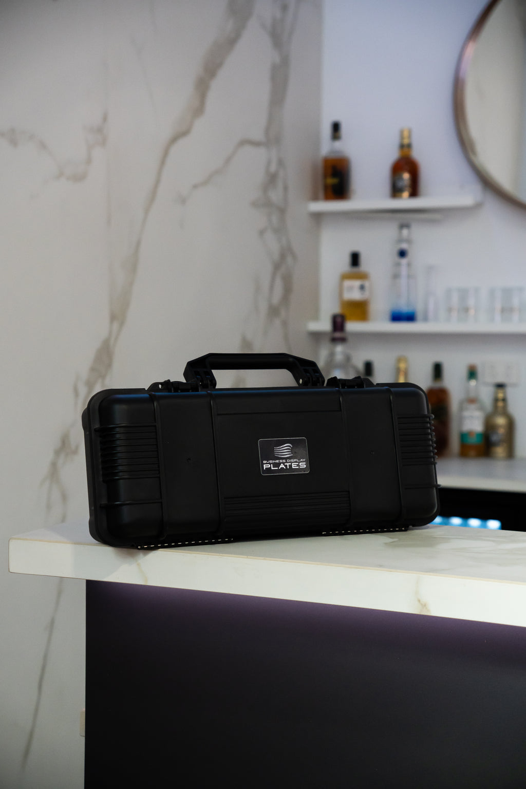 V2 Business Display Plate – Single Plate Vacuum Suction Backing System